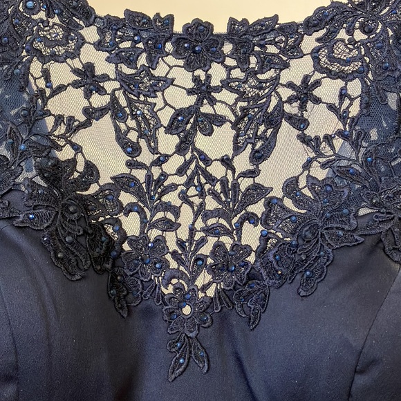 Navy Cocktail Dress-OS! - Picture 4 of 12